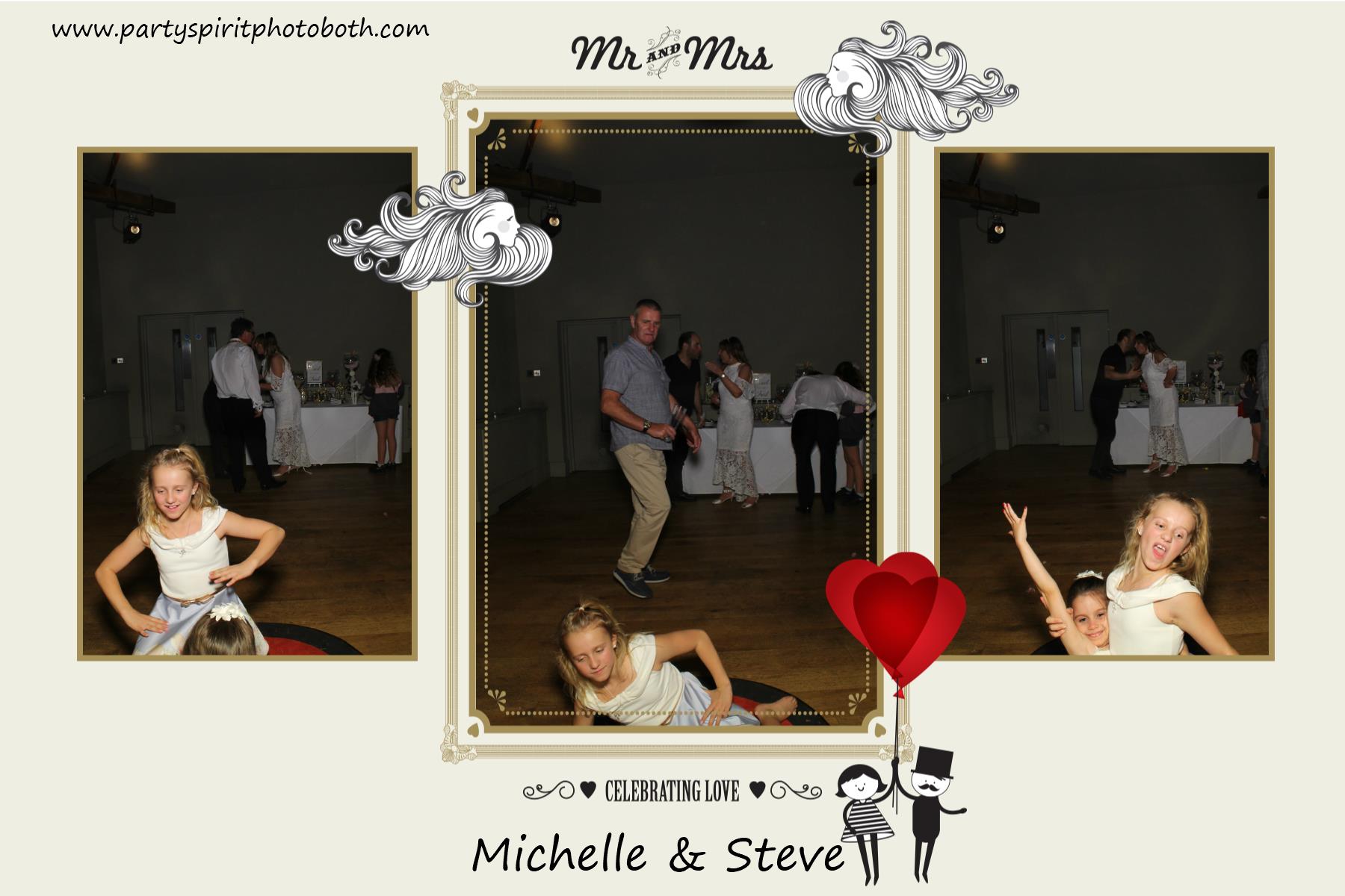 Michelle & Steve Wedding | View more photos from the event at gallery.partyspiritphotobooth.com/u/PartySpiritPhotoBooth/Michelle-Steve-Wedding